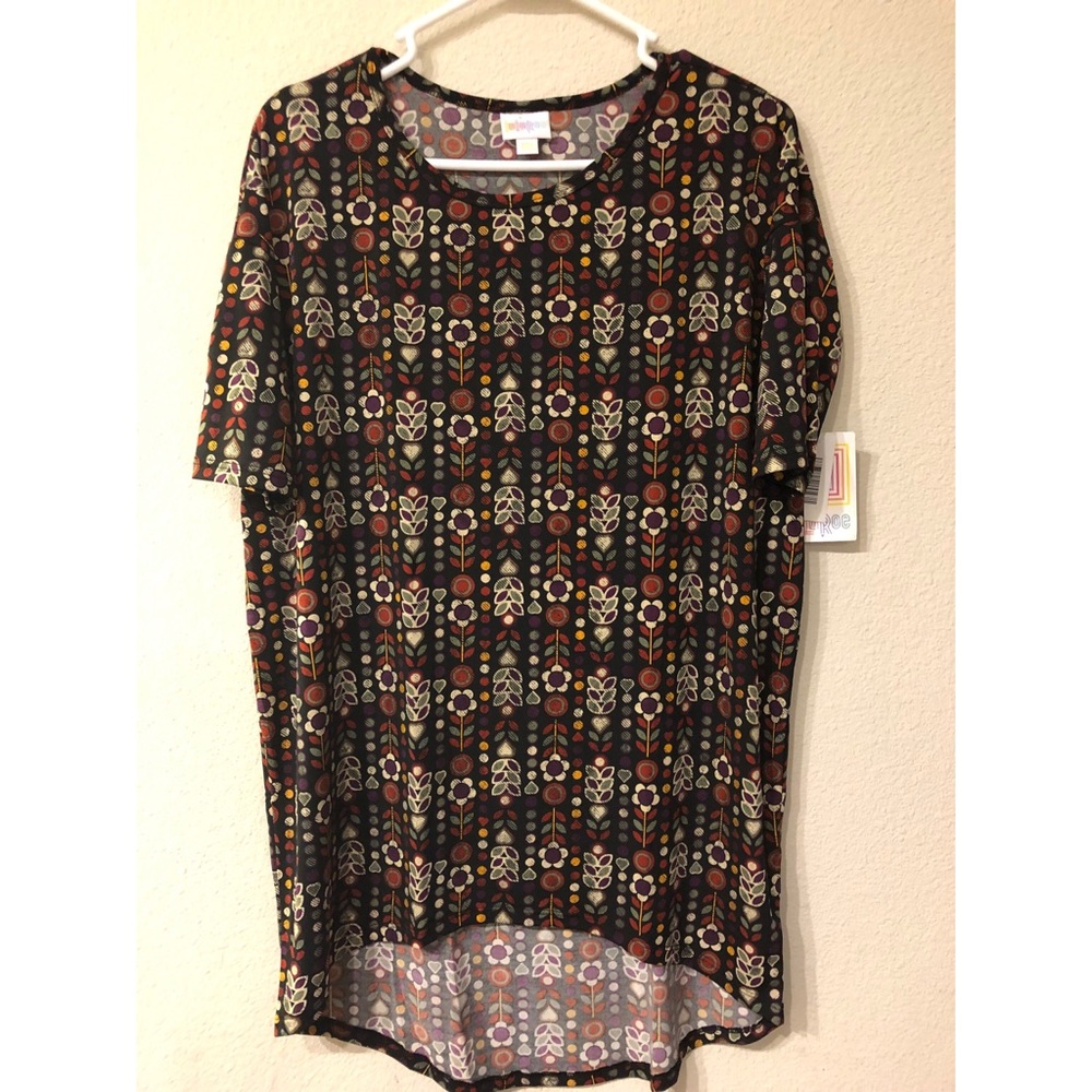 LuLaRoe Irma Floral Print Top size XxS